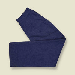 1970s | Flared Trousers | Navy - w28