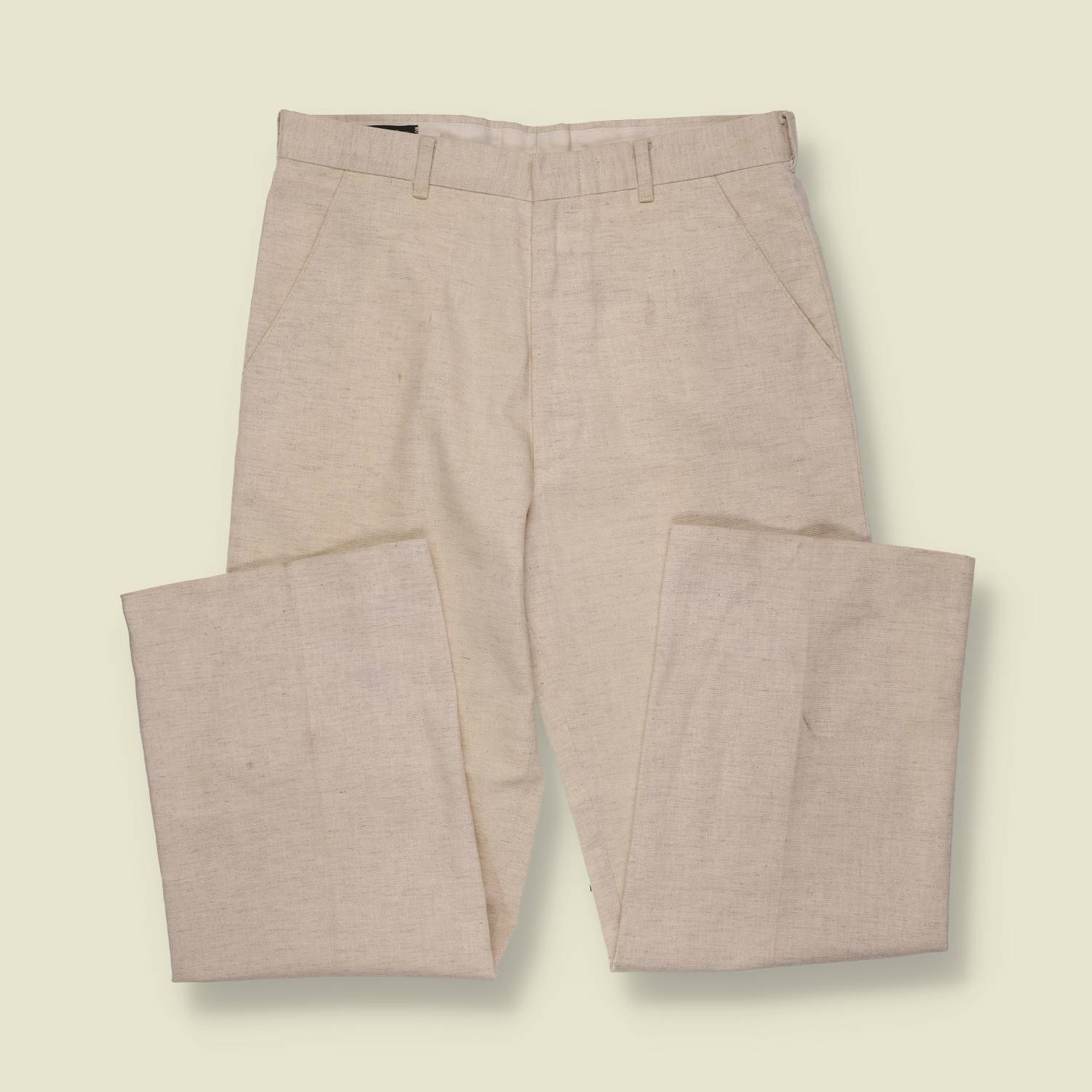 1970s | Levi's | Trousers | Beige - w30