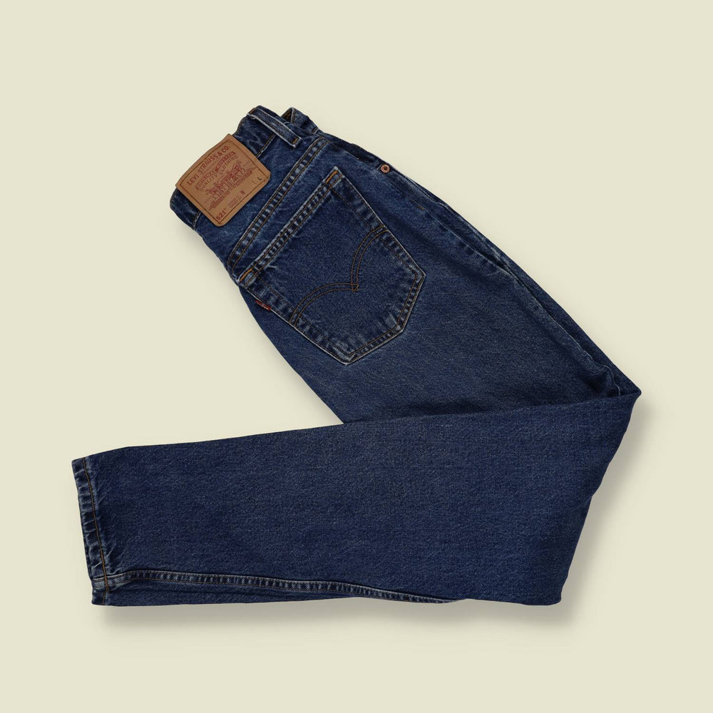 1980s | Levi's 521 | Made in USA Jeans | Indigo - w27