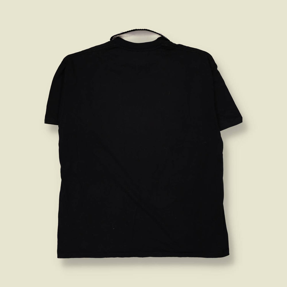 1980s | Morning Sun | Cardinal Print Collared Tee | Black & White - 22