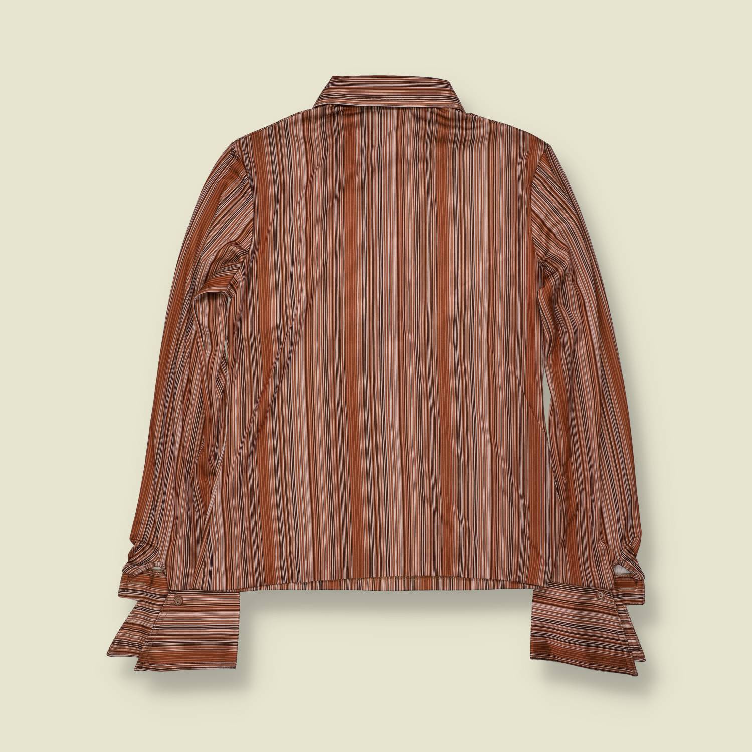 1970s | TGL | Deadstock Blouse | Striped - 10
