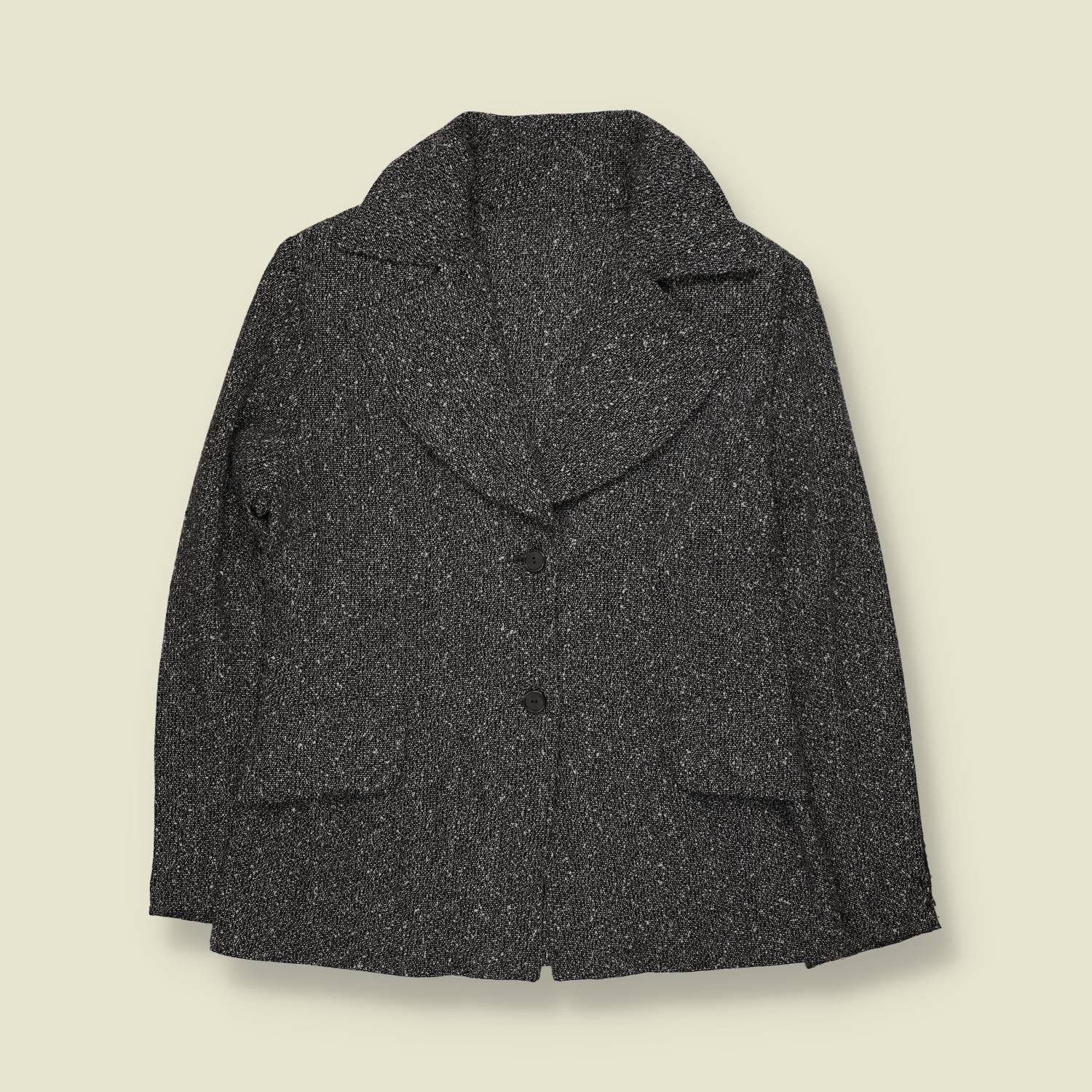 1970s | Lightweight Jacket | Charcoal Fleck - 10
