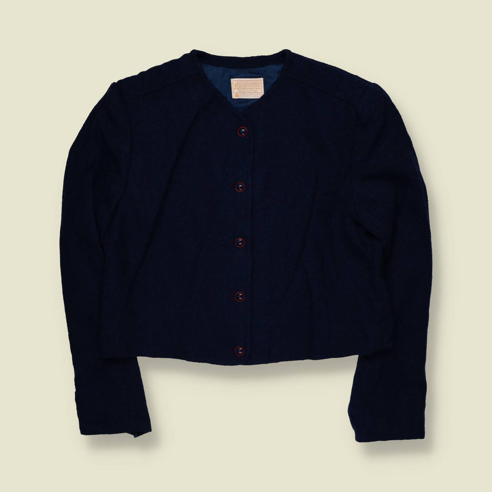 1980s | Pendleton | Made In USA | Jacket | Navy - 14