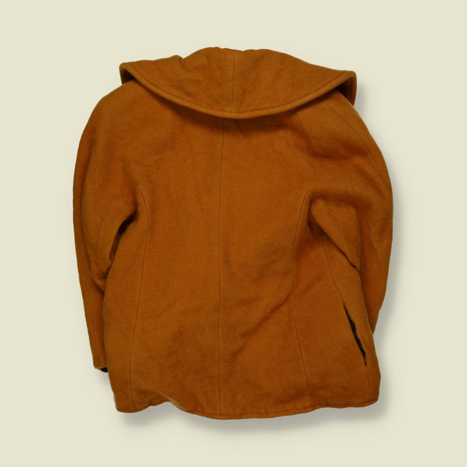 1980s | Shawl Collar Coat | Camel - 14