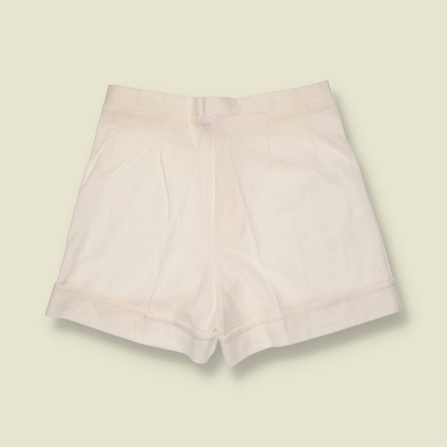 1970s | Deadstock Shorts | White - w24