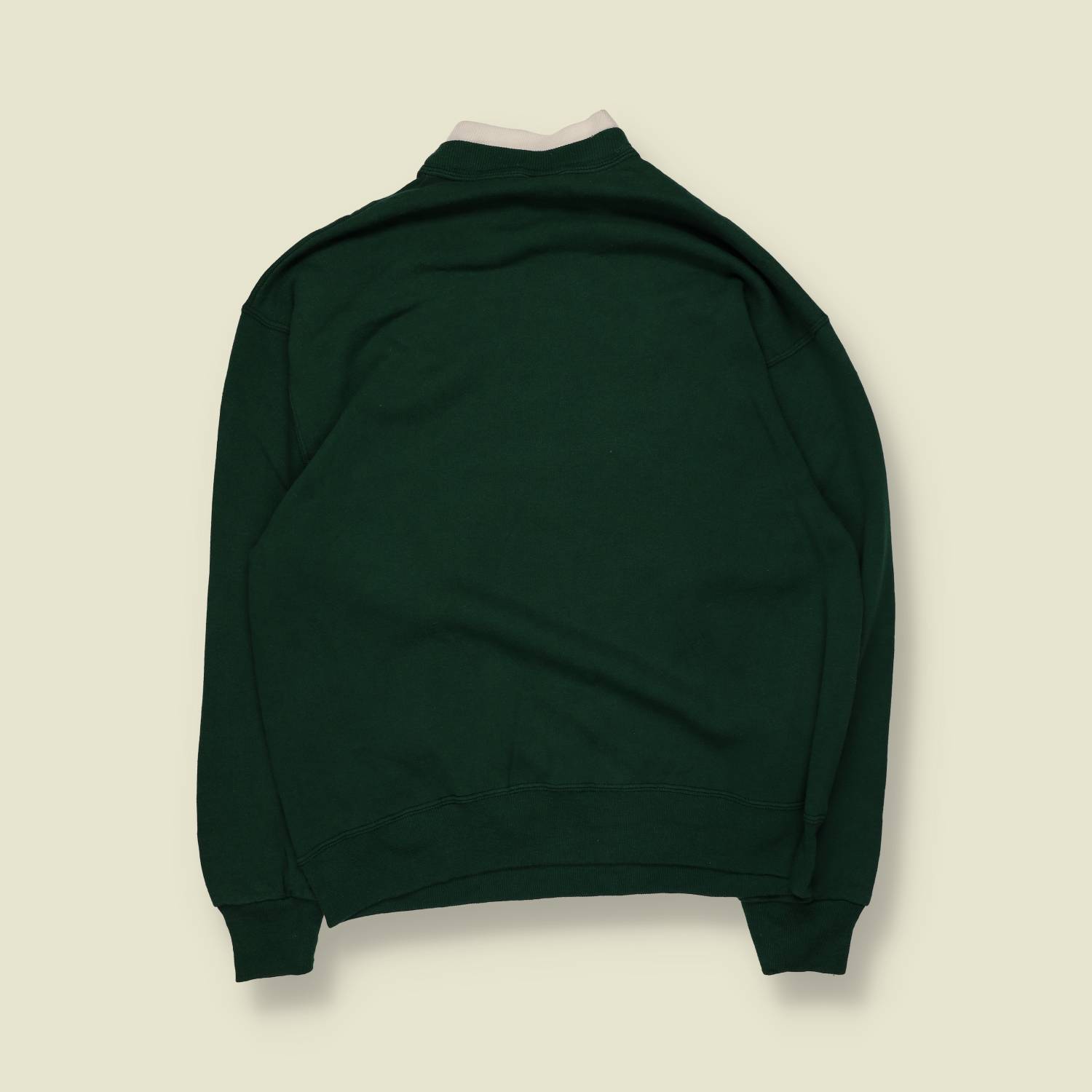 1980s | Made In USA | Floral Heart Sweatshirt | Forest Green - 16