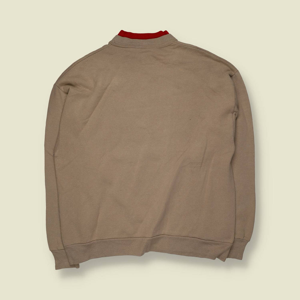 1980s | Embroidered Bird Sweatshirt | Beige - 18