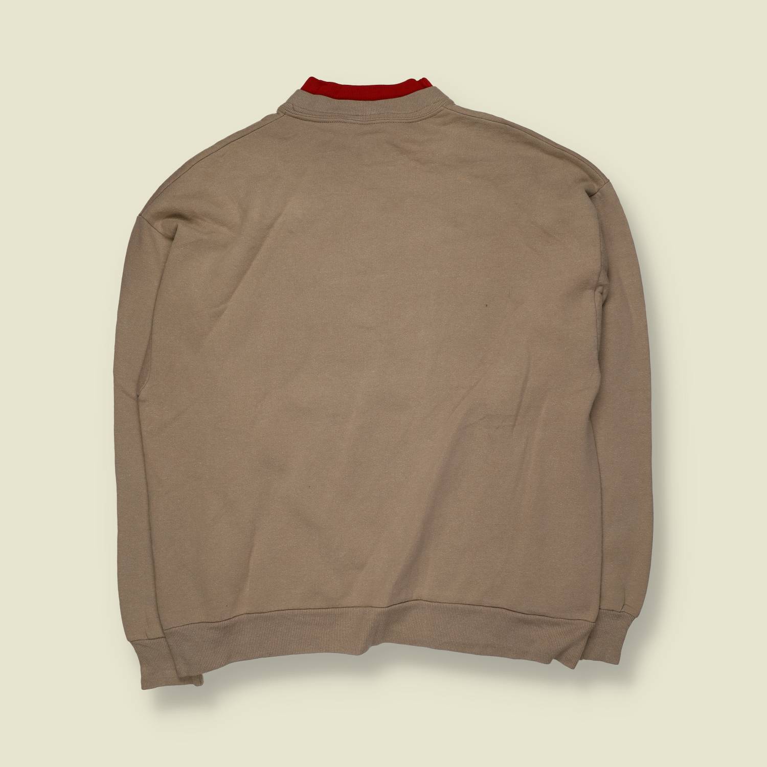 1980s | Embroidered Bird Sweatshirt | Beige - 18