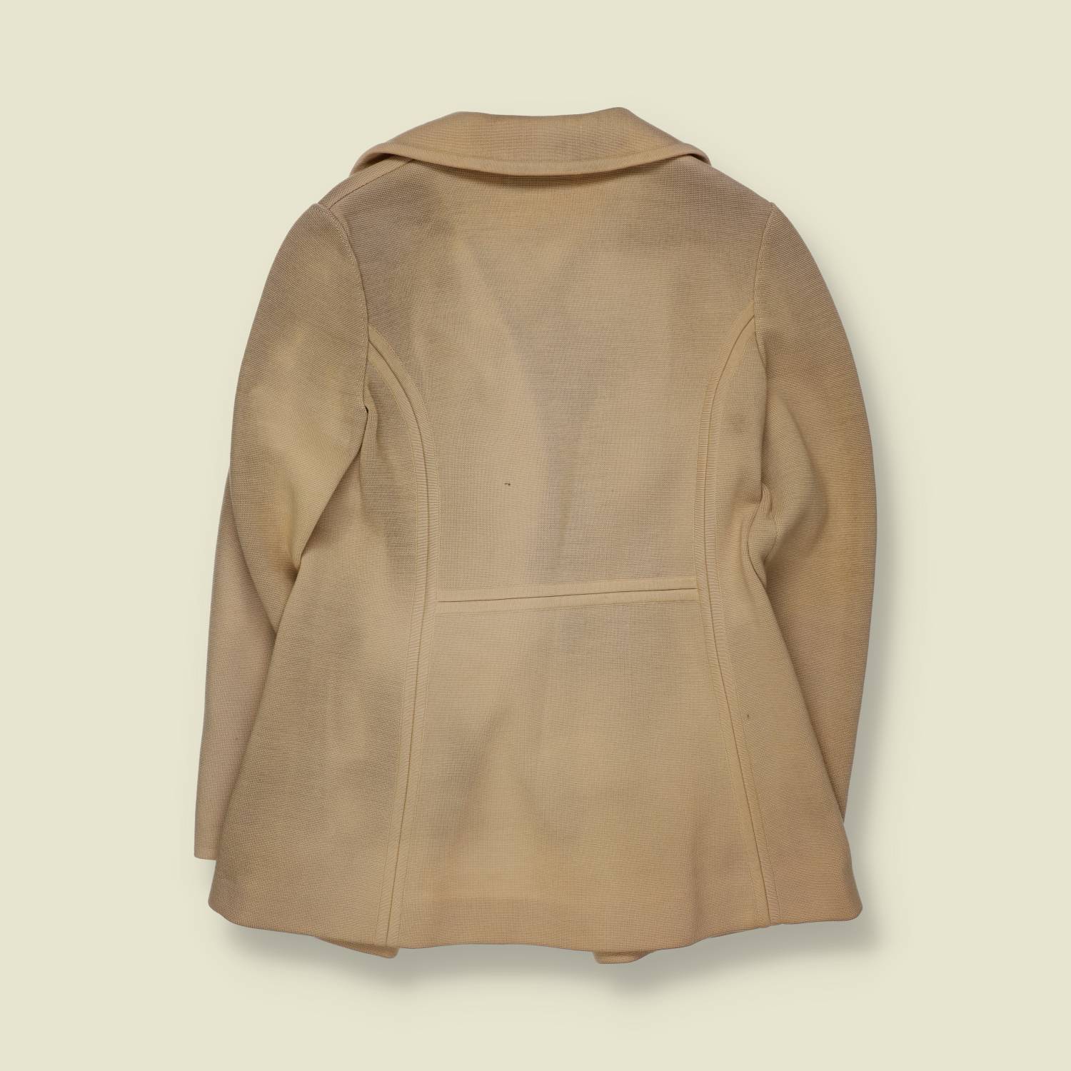 1960s | Queen Vegas | Double-Breasted Coat | Beige - 6