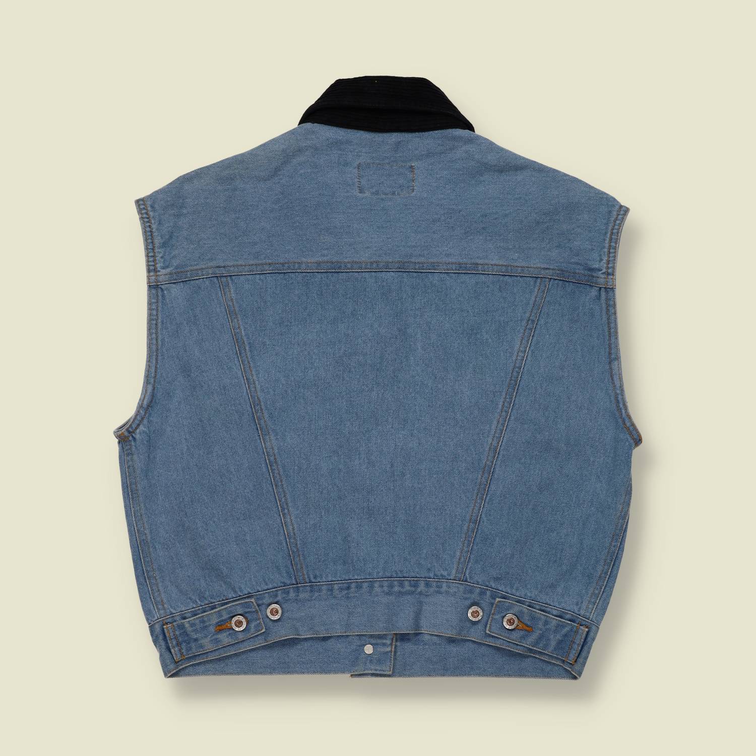 1980s/1990s | Soho | Denim Waistcoat | Blue - 10