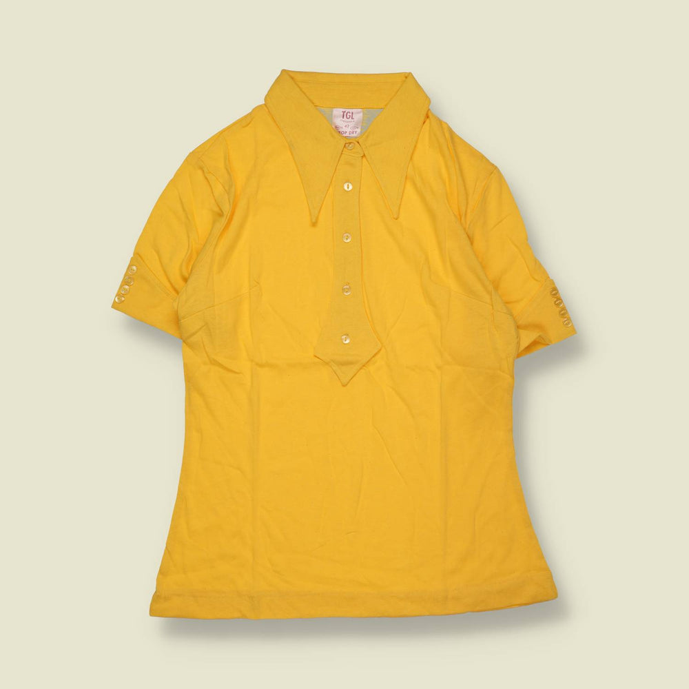 1970s | TGL | Deadstock Top | Yellow - 8