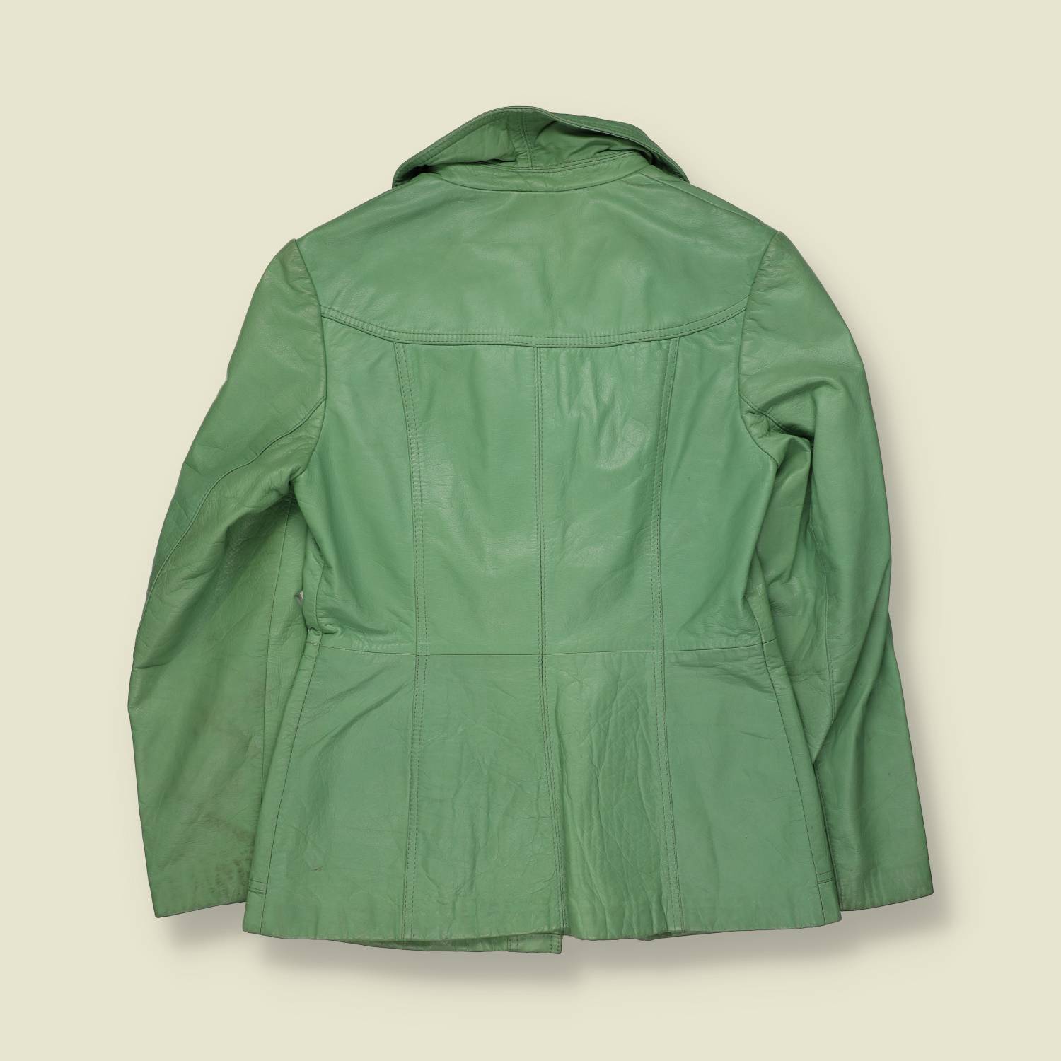 1970s | Leather Jacket | Green - 8