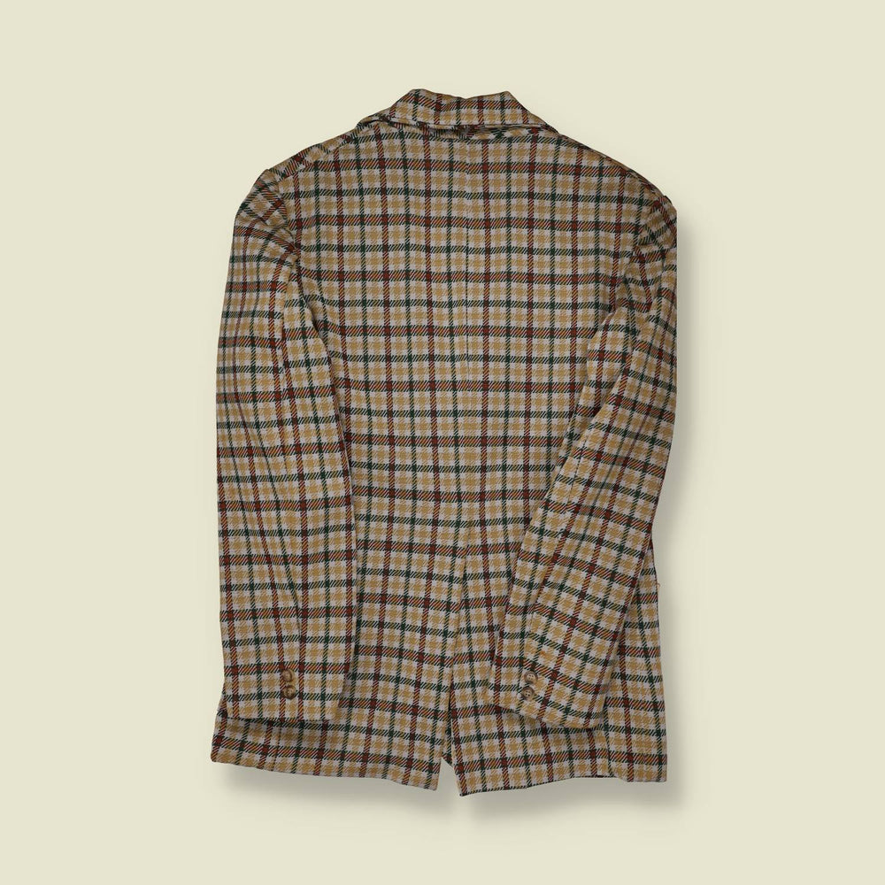 1970s Check Blazer - S/M