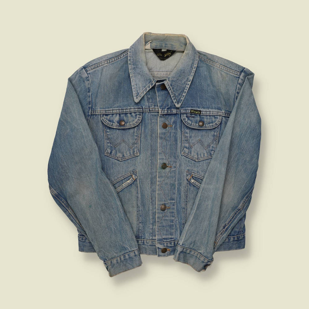 1960s/70s Wrangler Made in USA 124MJ Denim Jacket - S/M