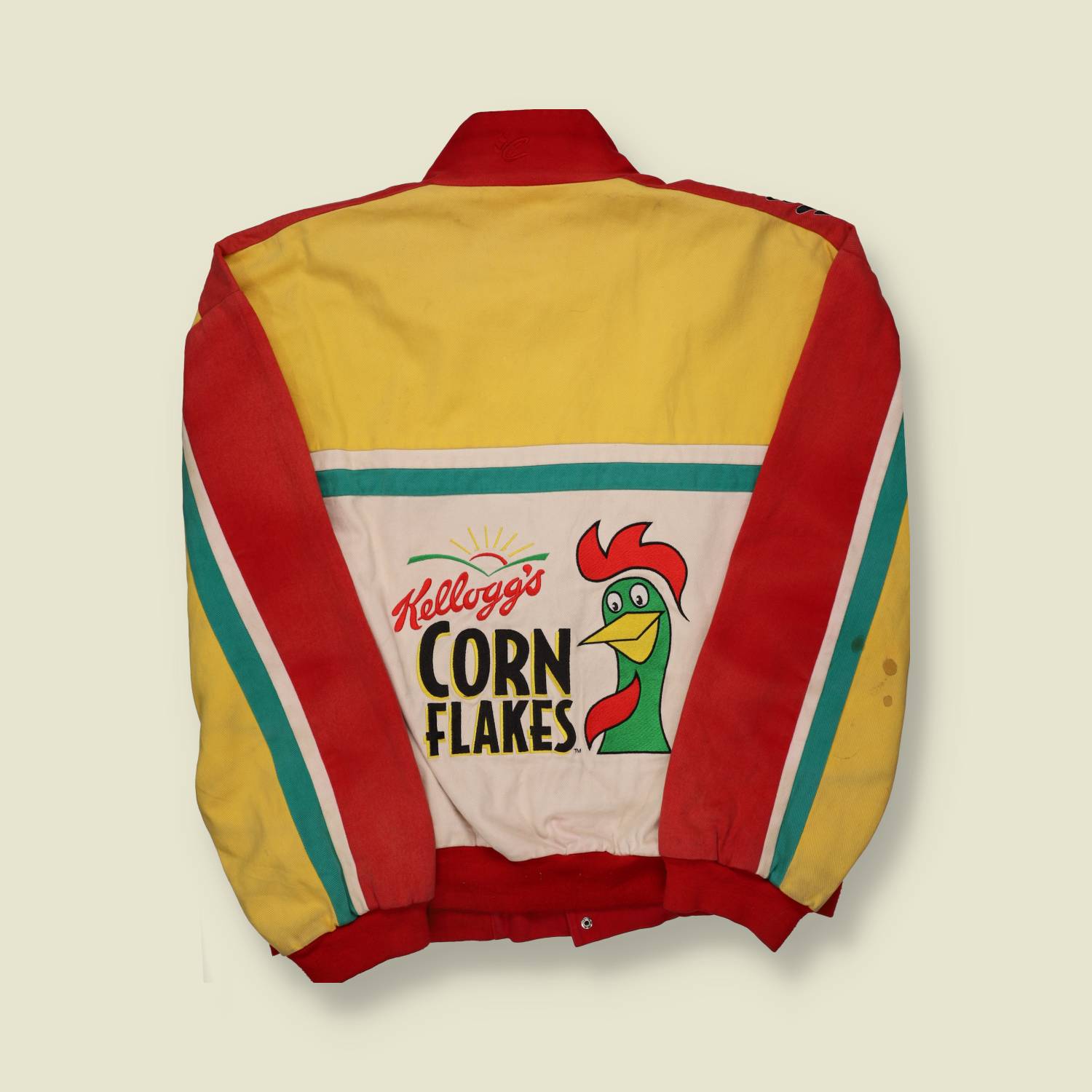 1990s Kelloggs Corn Flake's Nascar Jacket - XXL