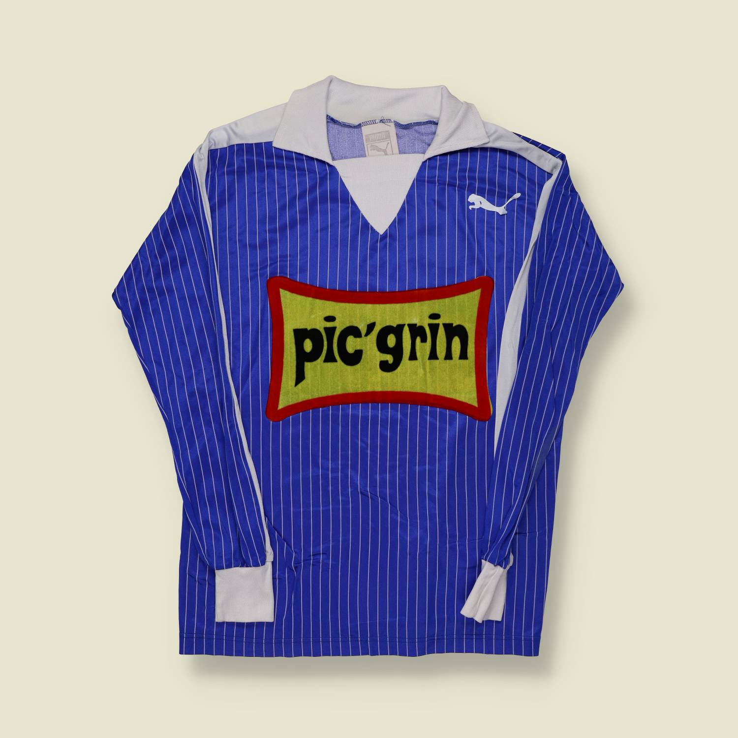 1980s Puma French Pic'Grin Sponsored Shirt - S