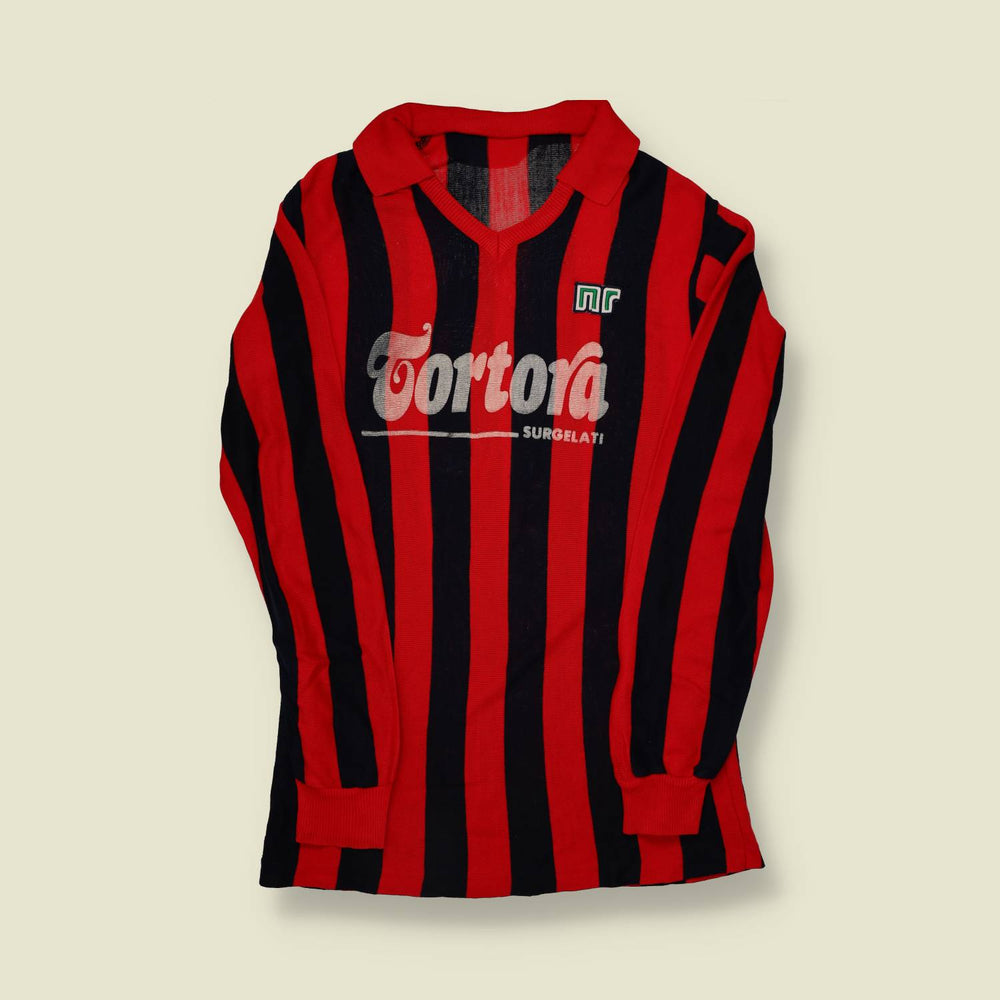 1981–83 Italian Football Shirt by Ennerre – Tortora Surgelati Sponsor (#16) - S