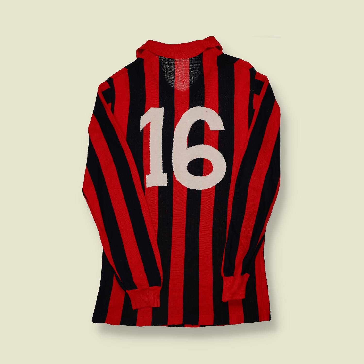 1981–83 Italian Football Shirt by Ennerre – Tortora Surgelati Sponsor (#16) - S