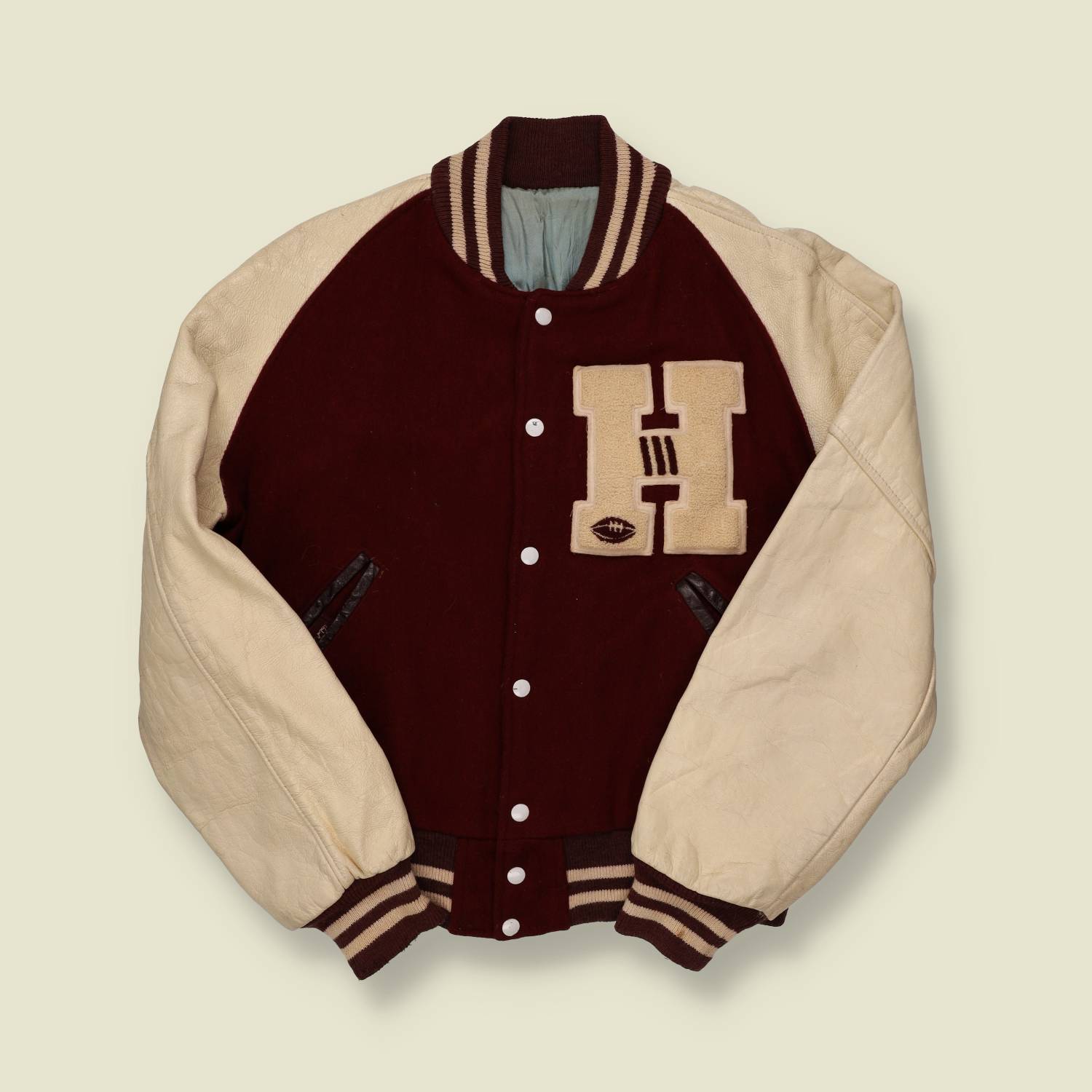 1940s/50s Varsity Jacket - L