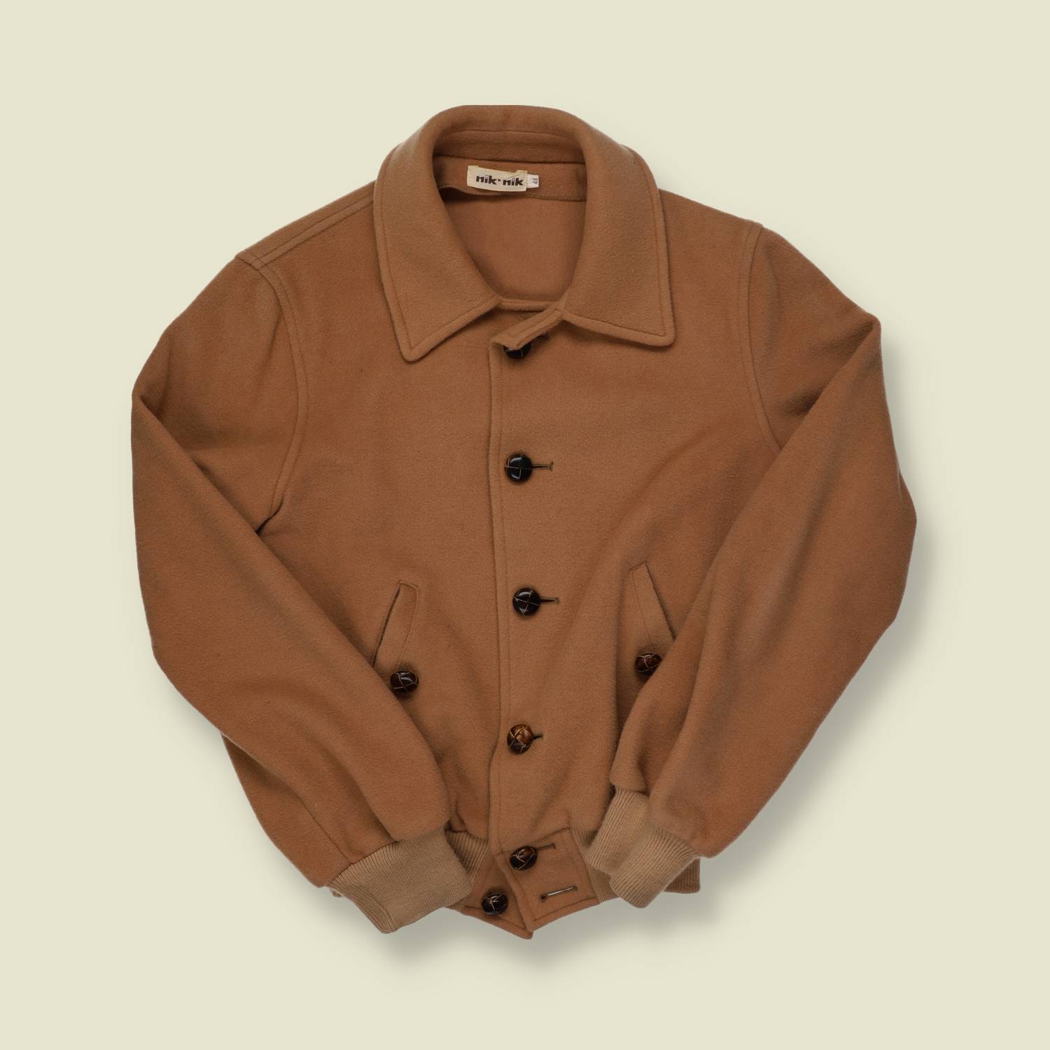 Late 1970s Nik-Nik Wool Bomber Jacket - XS