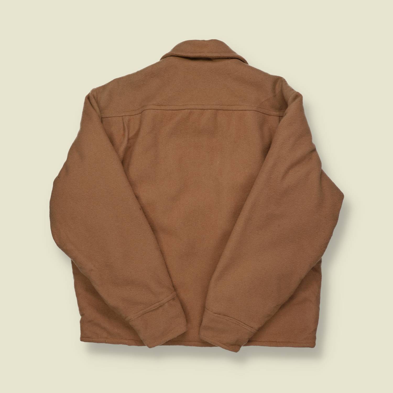 1940s/50s Wool Zip Work Jacket - M