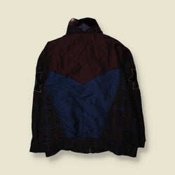 1980s | Karizma | Baroque Print Wool Jacket | Black - 24