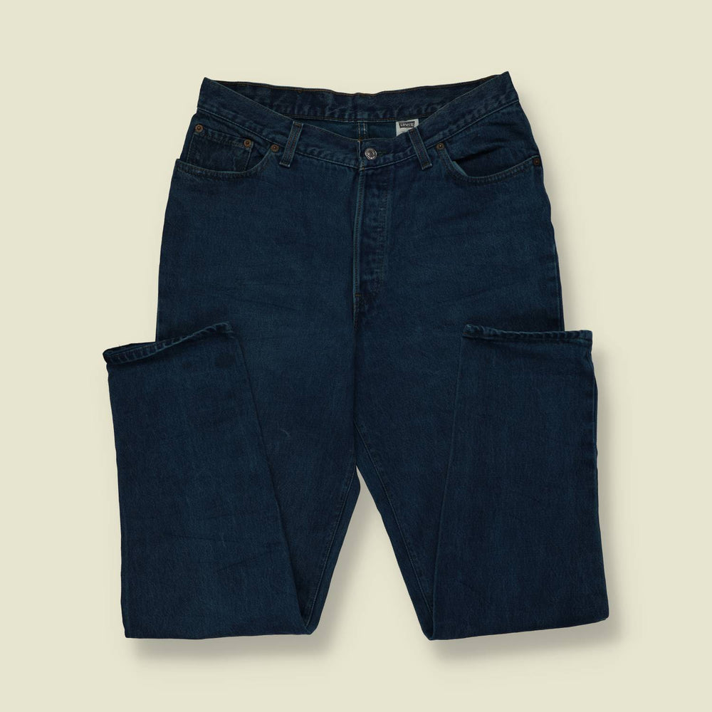 1980s | Levi's | Made In USA Denim Jeans | Blue - w30