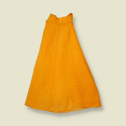 1970s | Corduroy Circle Skirt | Yellow - w24