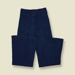 2000s | Does 1970s Bell Bottom Jeans | Blue - w26