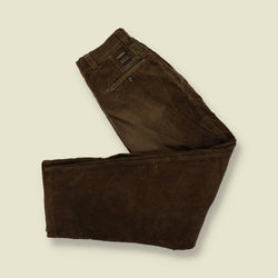 1970s | Corduroy Trousers | Brown - w28