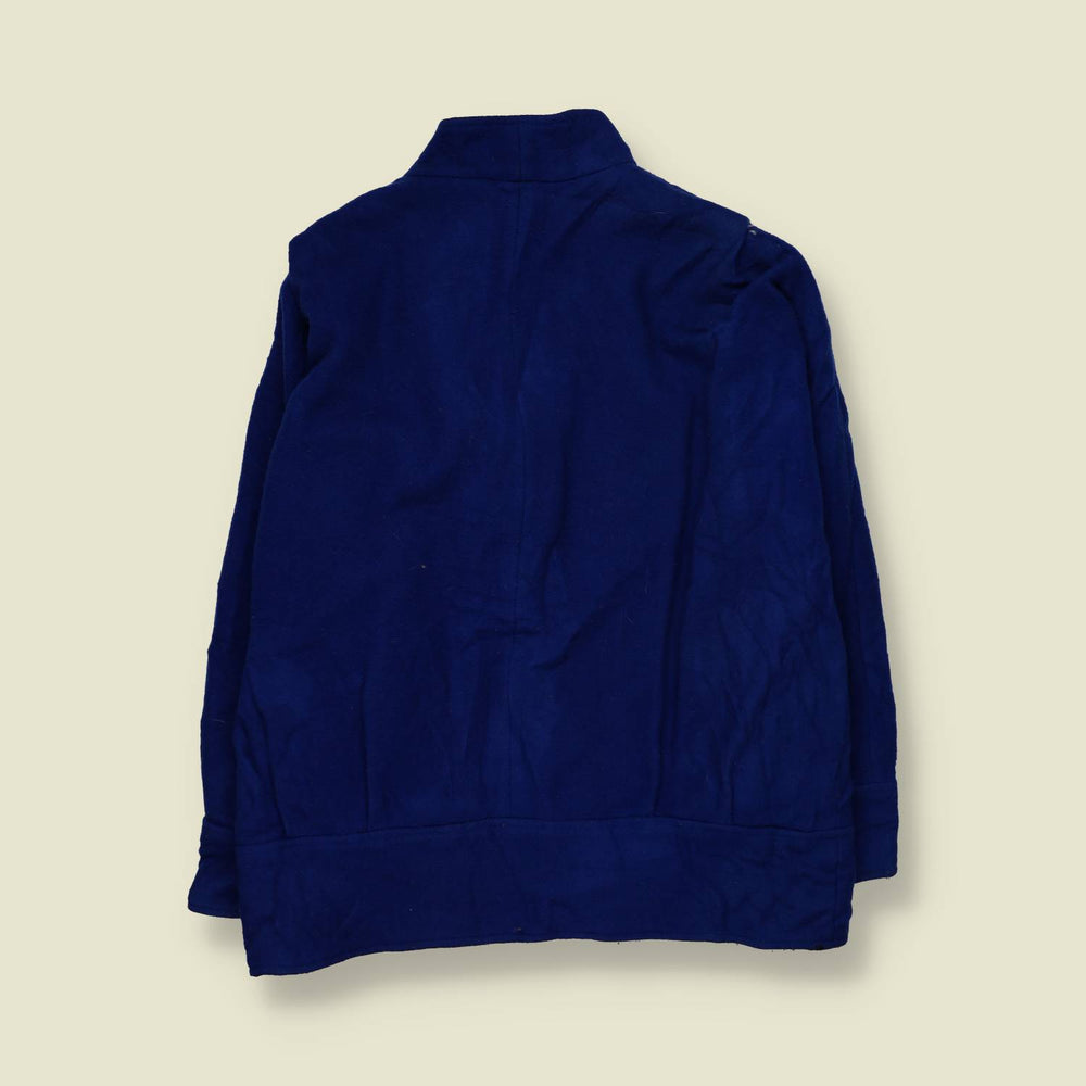 1980s | YR | Wool Coat | Blue - 20