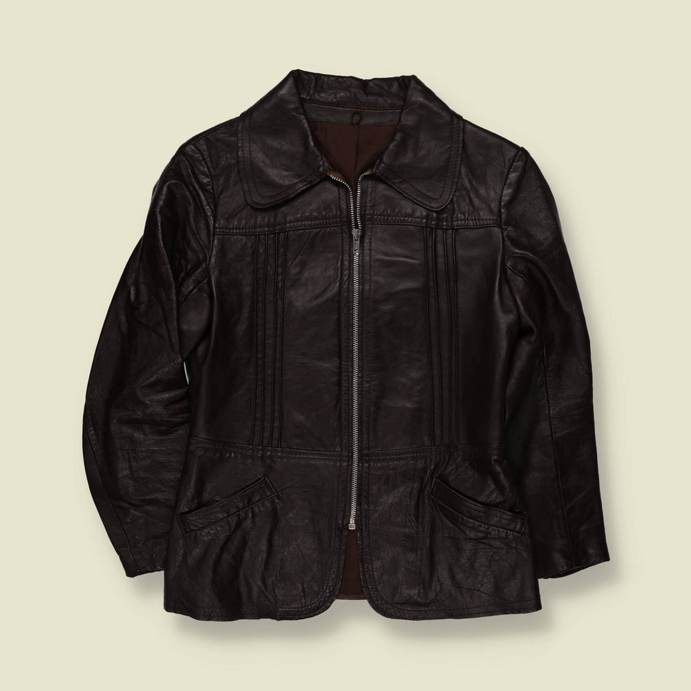 1970s | Leather Jacket | Brown - 6