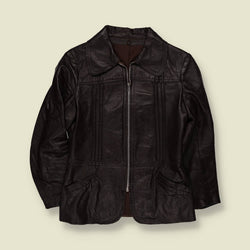 1970s | Leather Jacket | Brown - 6
