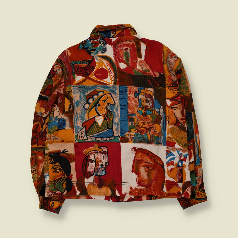 1980s | Kaktus | Picasso Print Jacket | Multi - 16