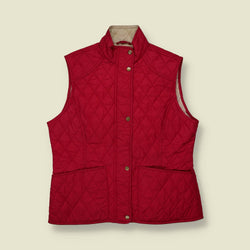 2000s | Barbour | Quilted Gilet | Red - 18