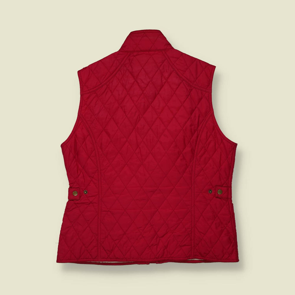 2000s | Barbour | Quilted Gilet | Red - 18