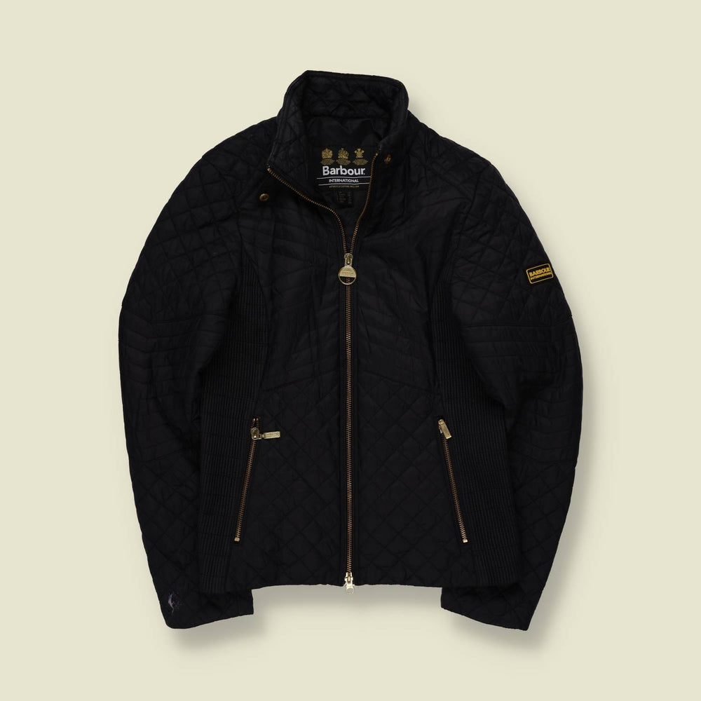 2000s | Barbour International | Quilted Jacket | Black - 6