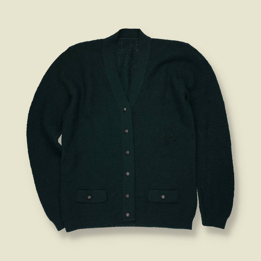 1960s | Knit Cardigan | Green - 8