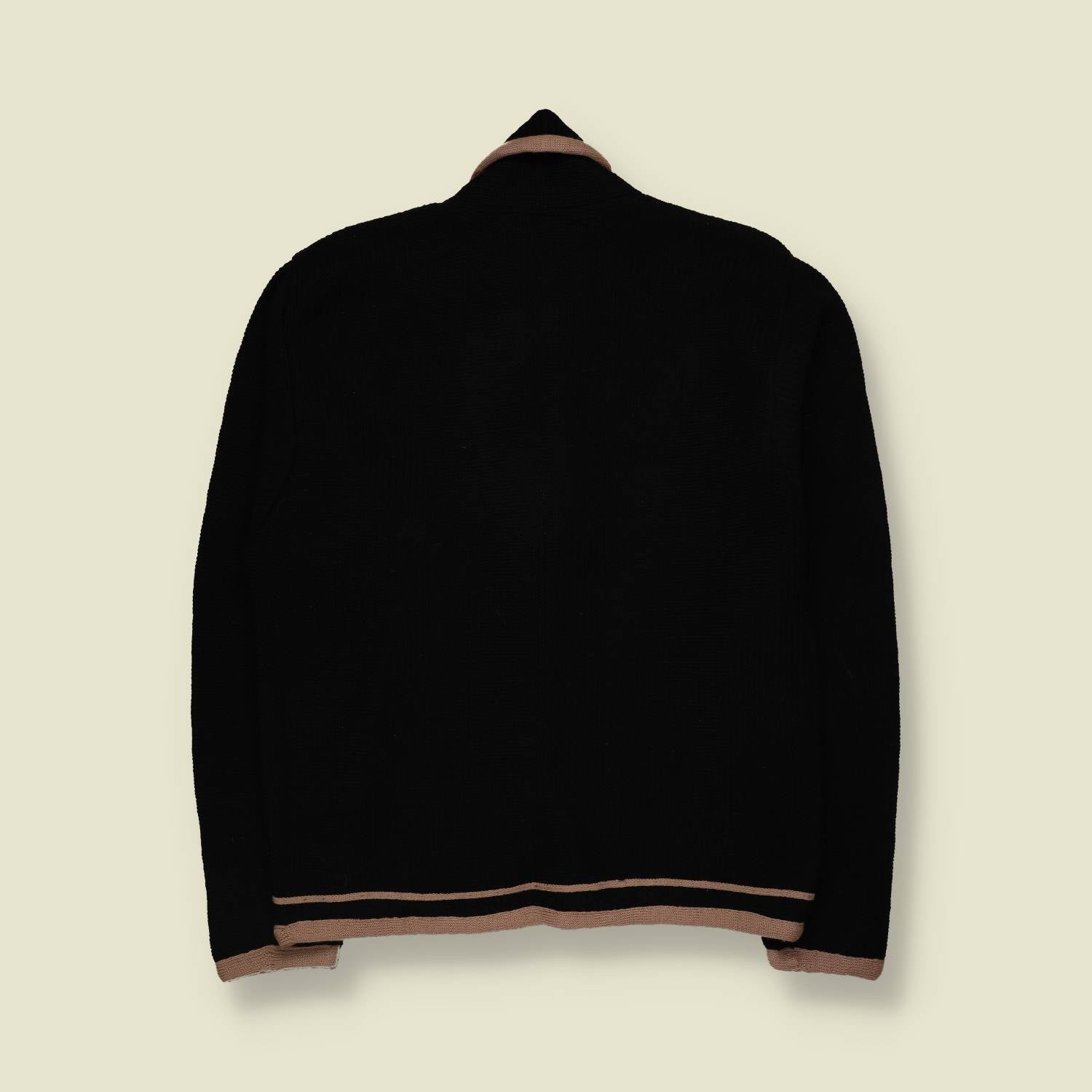 1970s | Pendleton | Wool Cardigan | Black - 12