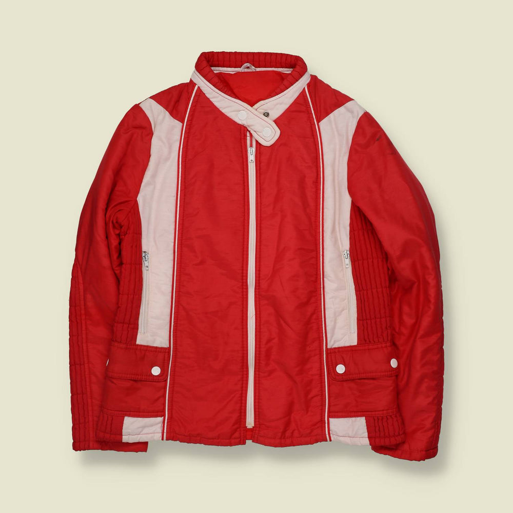 1970s | Zip Up Ski Jacket | Red - 12