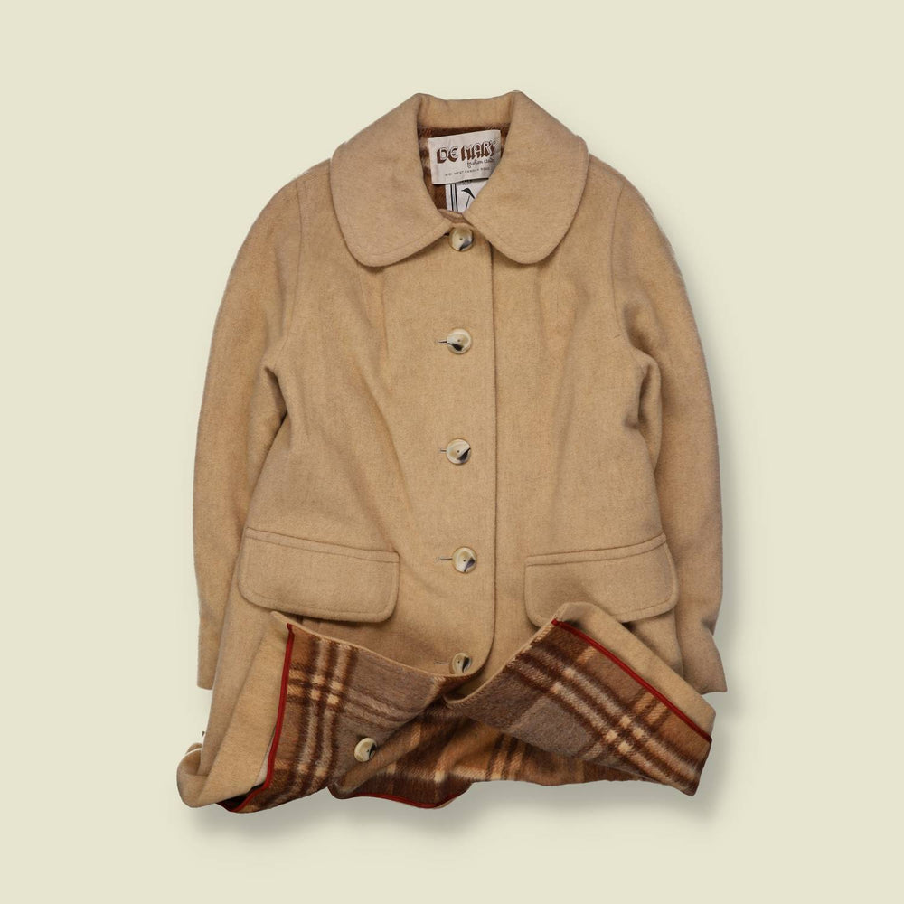 1960s | De Mar's | Wool Coat | Camel - 12
