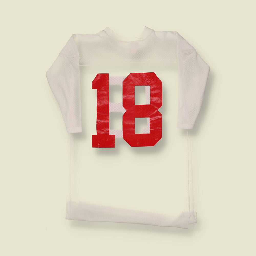 1970s Powers Athletic Mesh Football Jersey #18 - XL