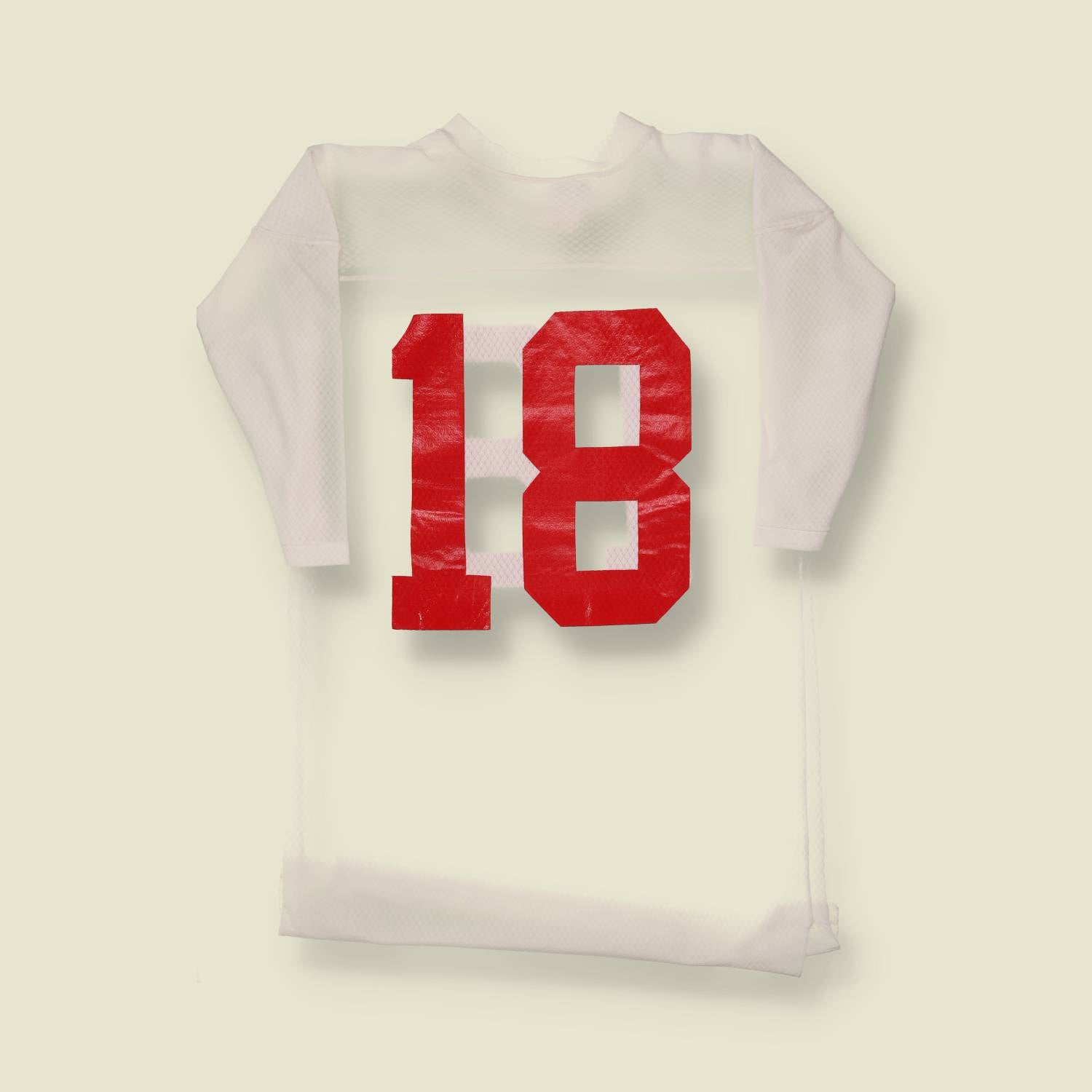 1970s Powers Athletic Mesh Football Jersey #18 - XL