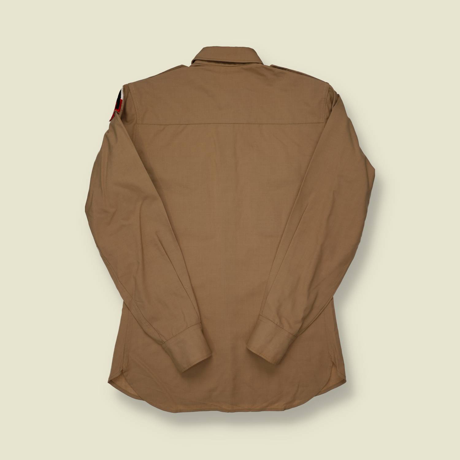 1970s U.S. Army Khaki Long-Sleeve Service Shirt - XS/S