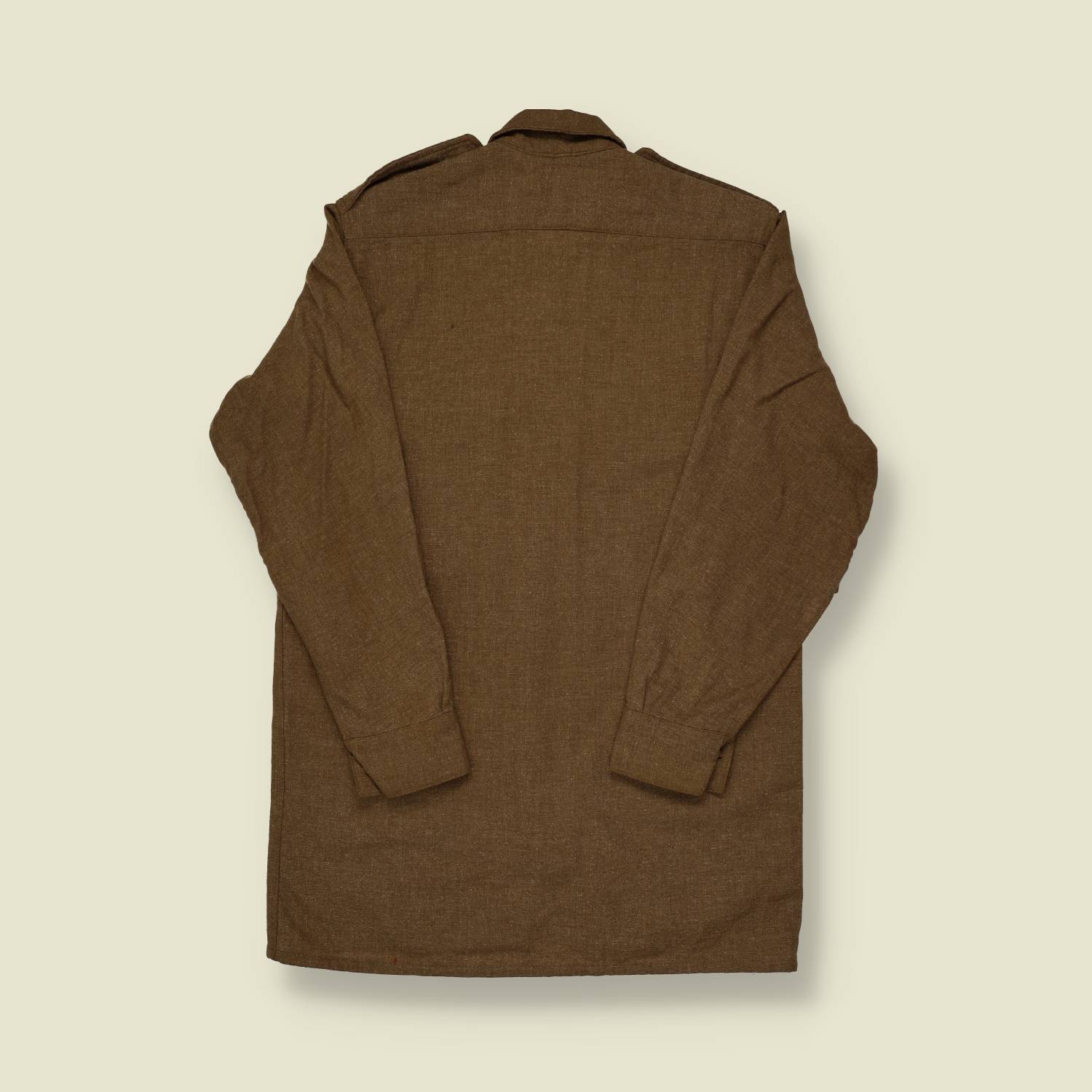 1940s British Army Wool Battledress Shirt - XS/S
