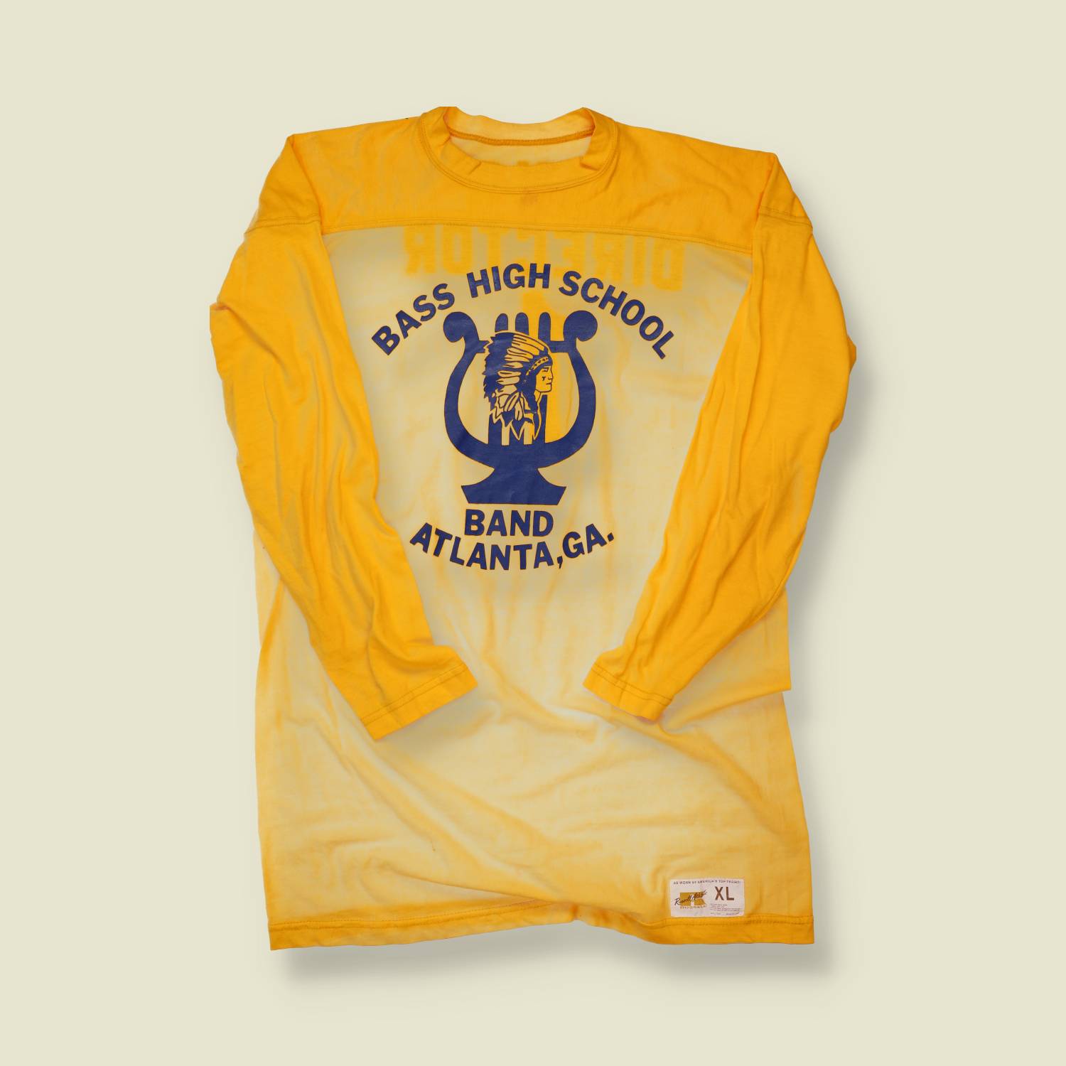 1970s Russell Southern Bass High School Band Shirt - XL