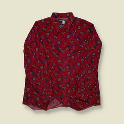 1990s Wrangler Paisley Western Shirt - XXL
