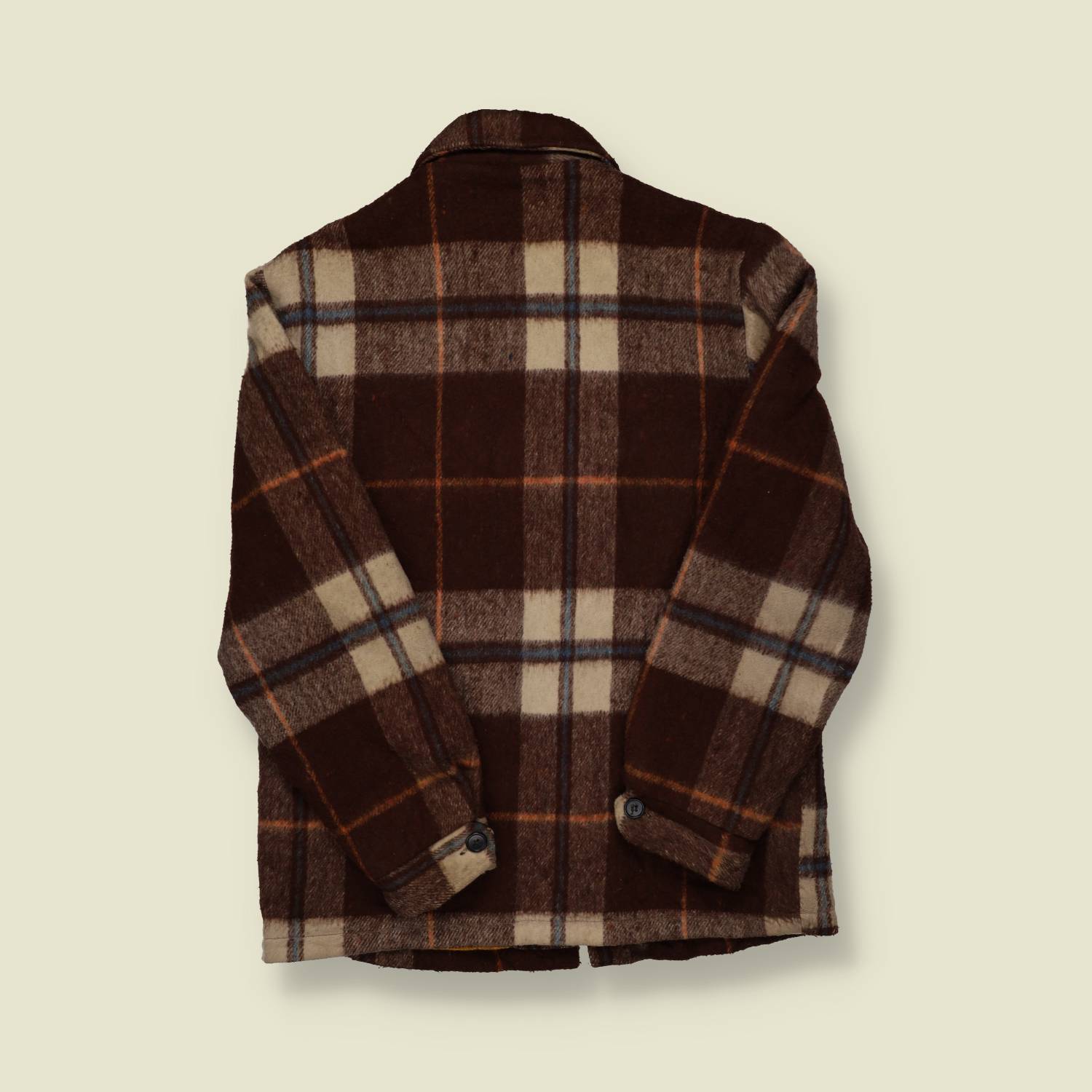 1960s/70s Campus Wool Plaid Hunting Jacket -  S