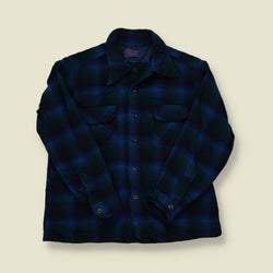 1960s/70s Pendleton Wool Plaid Board Shirt - S/M