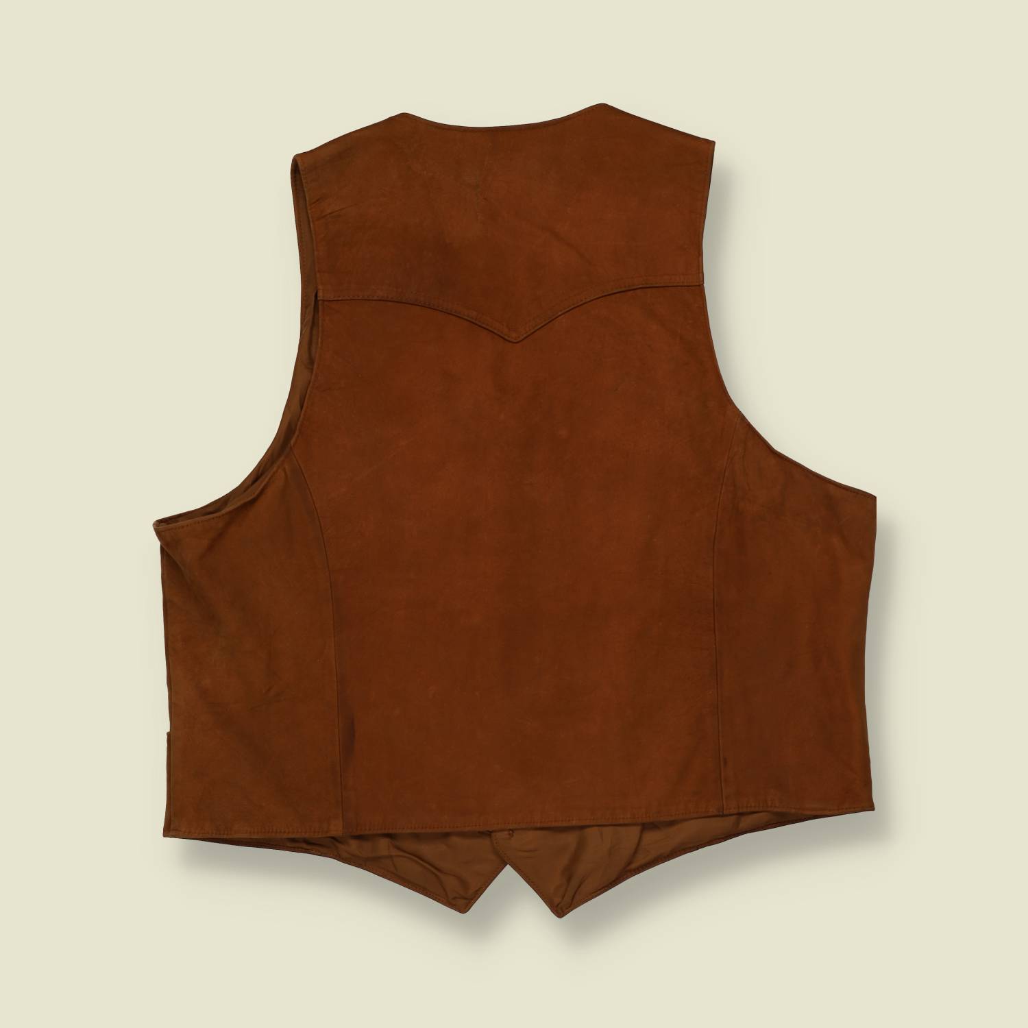 1970s Pioneer Wear Suede Western Vest - L